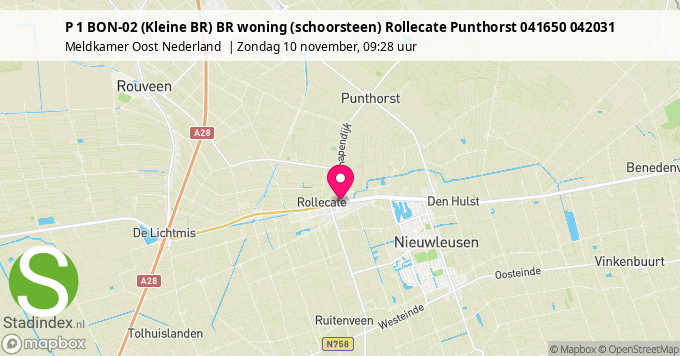 P 1 BON-02 (Kleine BR) BR woning (schoorsteen) Rollecate Punthorst 041650 042031