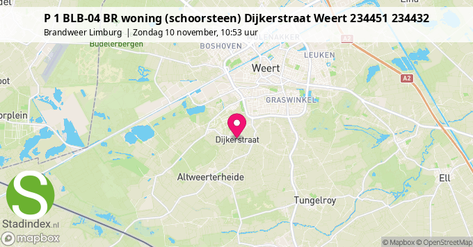 P 1 BLB-04 BR woning (schoorsteen) Dijkerstraat Weert 234451 234432