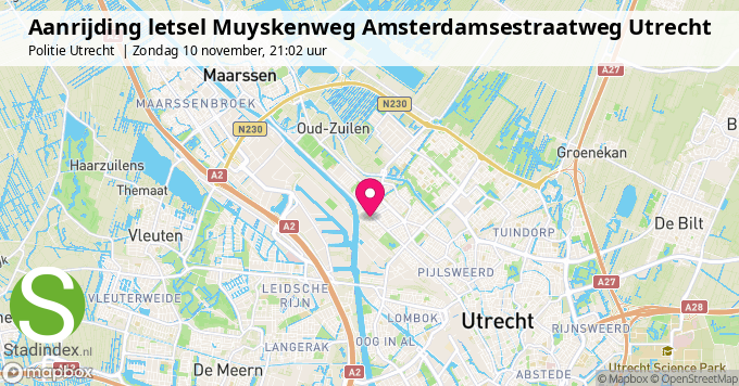 Aanrijding letsel Muyskenweg Amsterdamsestraatweg Utrecht