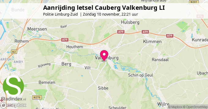 Aanrijding letsel Cauberg Valkenburg LI