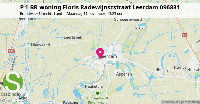 P 1 BR woning Floris Radewijnszstraat Leerdam 096831