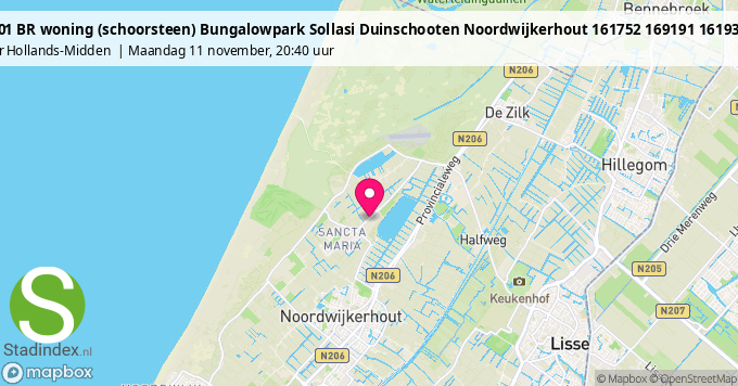 P 1 BDH-01 BR woning (schoorsteen) Bungalowpark Sollasi Duinschooten Noordwijkerhout 161752 169191 161930 161830