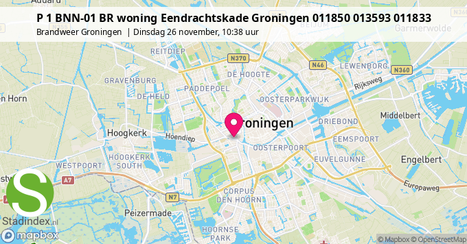 P 1 BNN-01 BR woning Eendrachtskade Groningen 011850 013593 011833