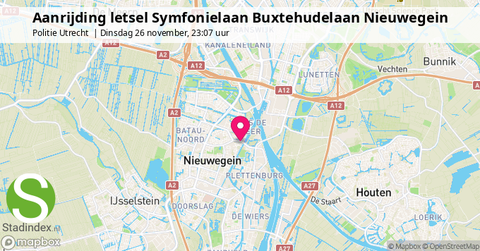 Aanrijding letsel Symfonielaan Buxtehudelaan Nieuwegein