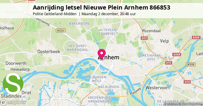 Aanrijding letsel Nieuwe Plein Arnhem 866853