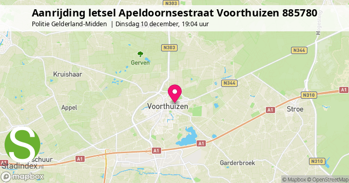 Aanrijding letsel Apeldoornsestraat Voorthuizen 885780