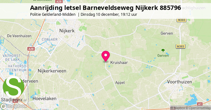 Aanrijding letsel Barneveldseweg Nijkerk 885796