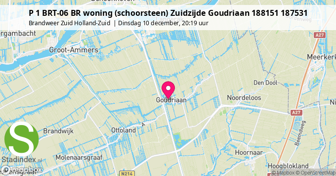 P 1 BRT-06 BR woning (schoorsteen) Zuidzijde Goudriaan 188151 187531