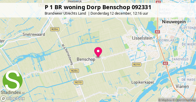 P 1 BR woning Dorp Benschop 092331