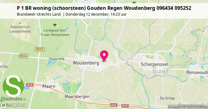 P 1 BR woning (schoorsteen) Gouden Regen Woudenberg 096434 095252