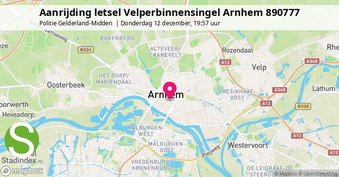 Aanrijding letsel Velperbinnensingel Arnhem 890777