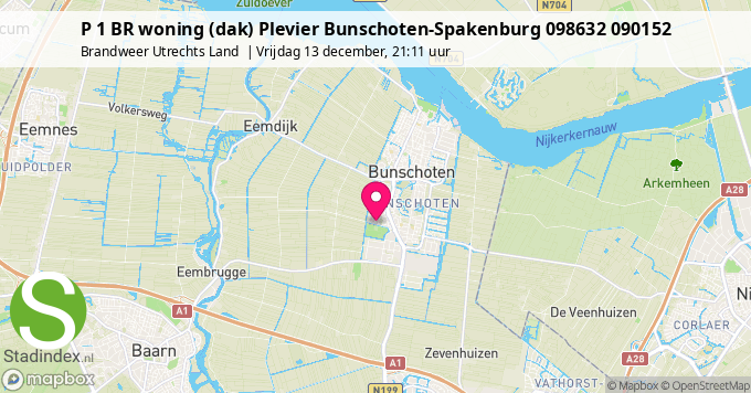 P 1 BR woning (dak) Plevier Bunschoten-Spakenburg 098632 090152