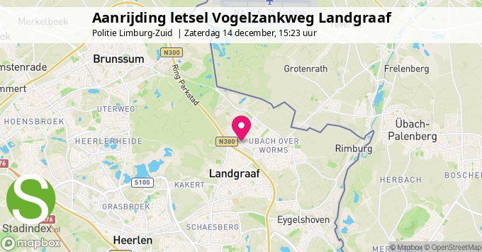 Aanrijding letsel Vogelzankweg Landgraaf