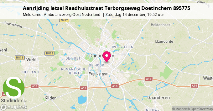 Aanrijding letsel Raadhuisstraat Terborgseweg Doetinchem 895775