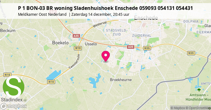 P 1 BON-03 BR woning Sladenhuishoek Enschede 059093 054131 054431