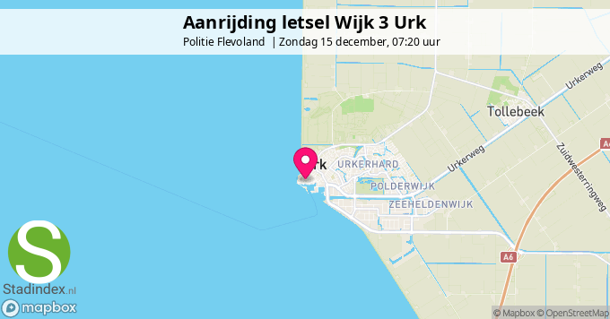 Aanrijding letsel Wijk 3 Urk