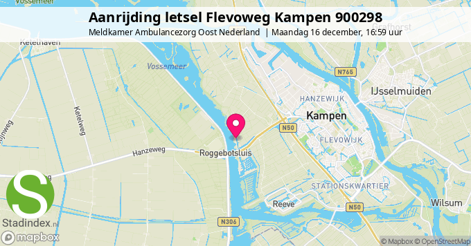 Aanrijding letsel Flevoweg Kampen 900298