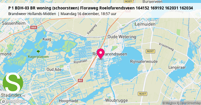 P 1 BDH-03 BR woning (schoorsteen) Floraweg Roelofarendsveen 164152 169192 162031 162034