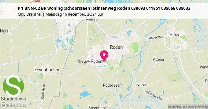 P 1 BNN-02 BR woning (schoorsteen) Stinsenweg Roden 038693 011851 038066 038033