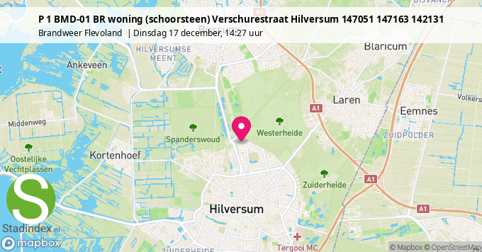 P 1 BMD-01 BR woning (schoorsteen) Verschurestraat Hilversum 147051 147163 142131