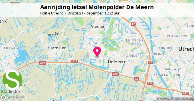 Aanrijding letsel Molenpolder De Meern