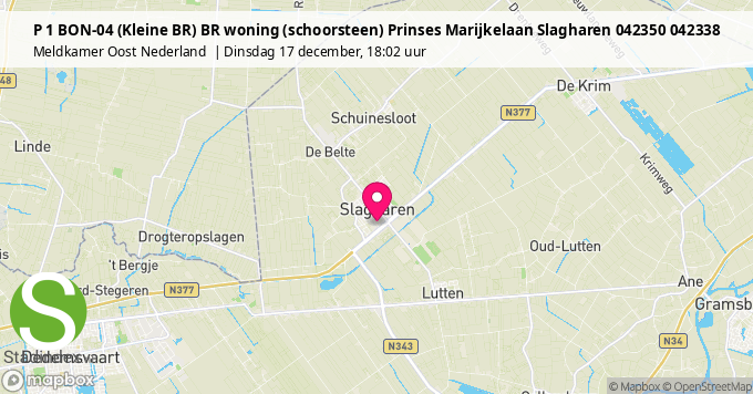 P 1 BON-04 (Kleine BR) BR woning (schoorsteen) Prinses Marijkelaan Slagharen 042350 042338