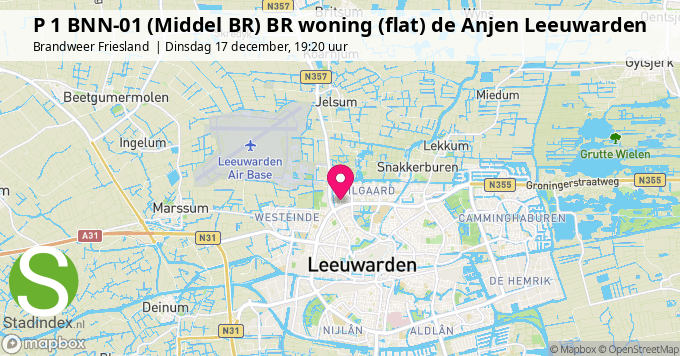 P 1 BNN-01 (Middel BR) BR woning (flat) de Anjen Leeuwarden