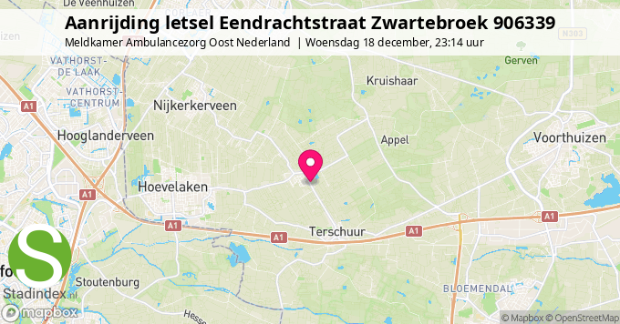 Aanrijding letsel Eendrachtstraat Zwartebroek 906339