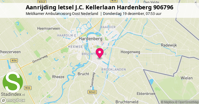 Aanrijding letsel J.C. Kellerlaan Hardenberg 906796