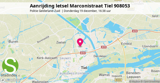 Aanrijding letsel Marconistraat Tiel 908053