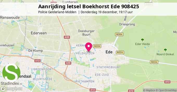 Aanrijding letsel Boekhorst Ede 908425