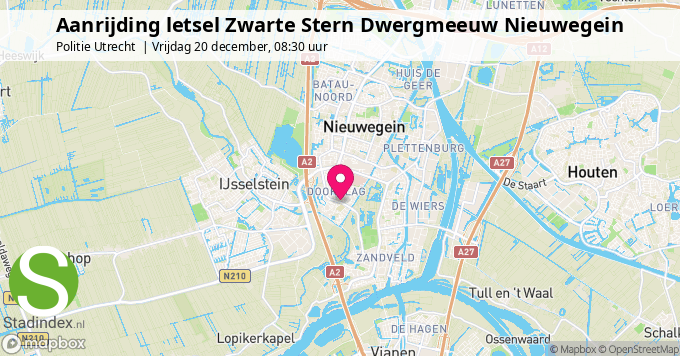 Aanrijding letsel Zwarte Stern Dwergmeeuw Nieuwegein