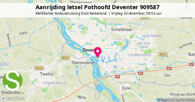 Aanrijding letsel Pothoofd Deventer 909587