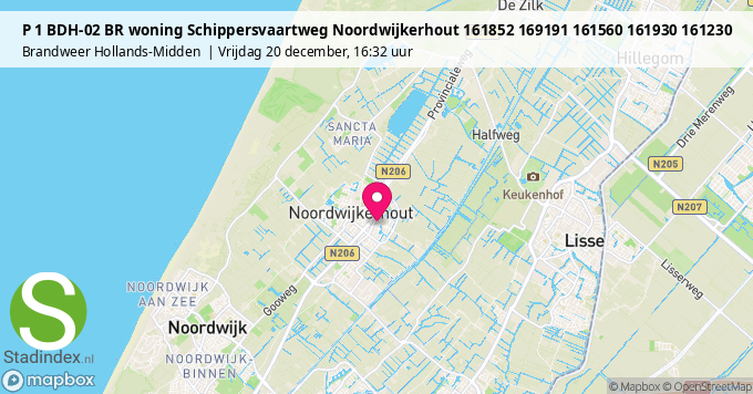 P 1 BDH-02 BR woning Schippersvaartweg Noordwijkerhout 161852 169191 161560 161930 161230