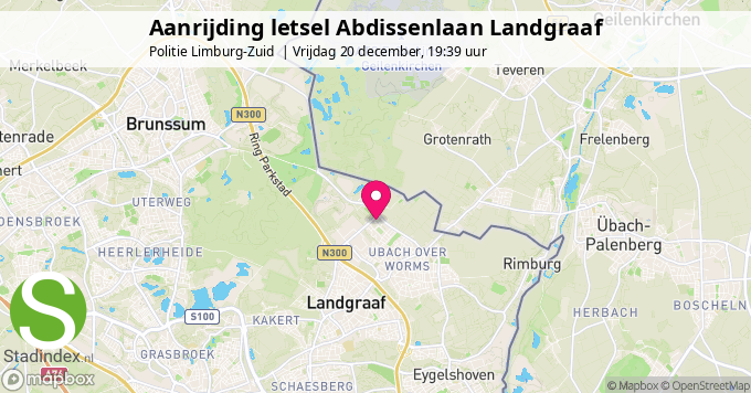 Aanrijding letsel Abdissenlaan Landgraaf