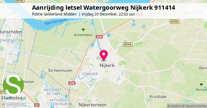 Aanrijding letsel Watergoorweg Nijkerk 911414