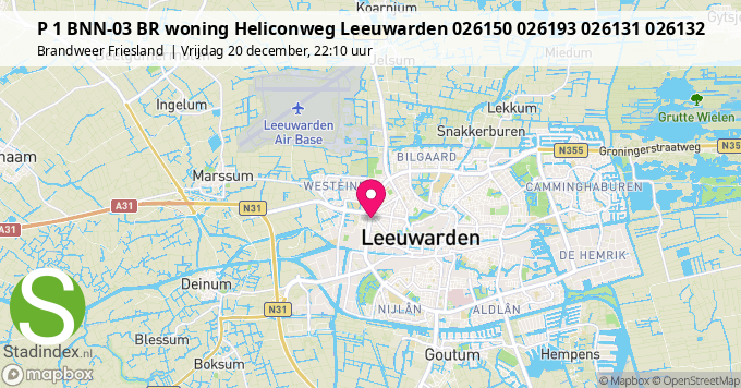 P 1 BNN-03 BR woning Heliconweg Leeuwarden 026150 026193 026131 026132