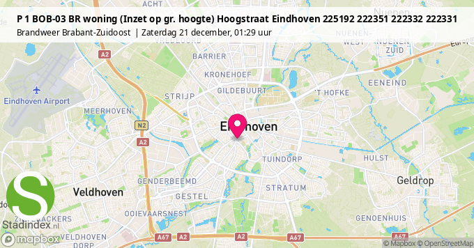 P 1 BOB-03 BR woning (Inzet op gr. hoogte) Hoogstraat Eindhoven 225192 222351 222332 222331