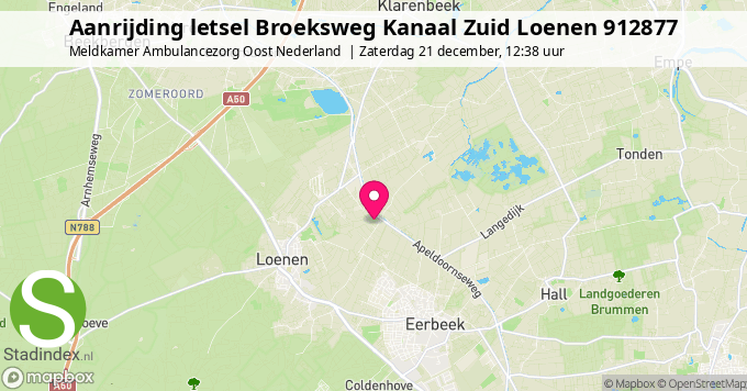 Aanrijding letsel Broeksweg Kanaal Zuid Loenen 912877