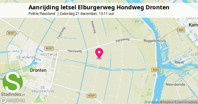 Aanrijding letsel Elburgerweg Hondweg Dronten