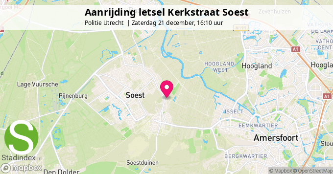 Aanrijding letsel Kerkstraat Soest