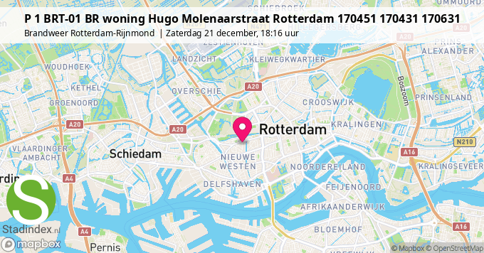 P 1 BRT-01 BR woning Hugo Molenaarstraat Rotterdam 170451 170431 170631