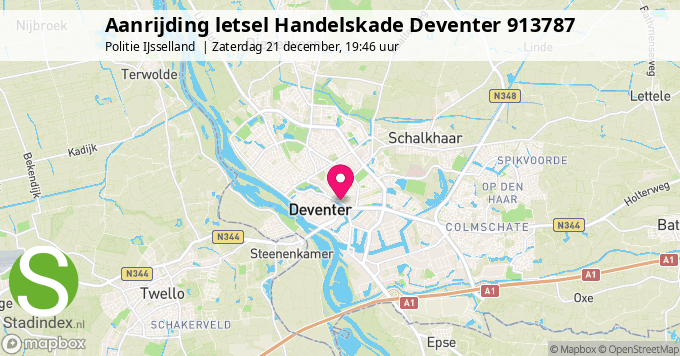 Aanrijding letsel Handelskade Deventer 913787