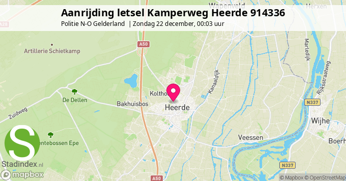 Aanrijding letsel Kamperweg Heerde 914336