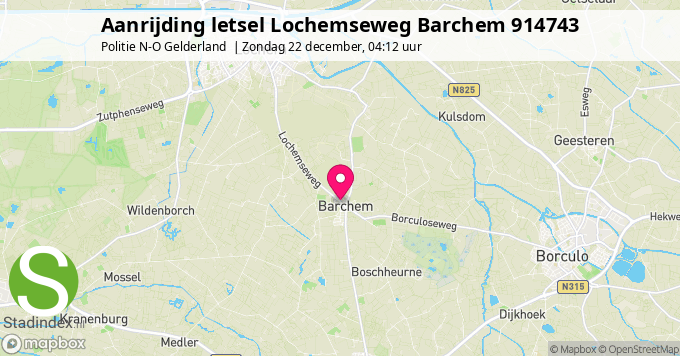 Aanrijding letsel Lochemseweg Barchem 914743