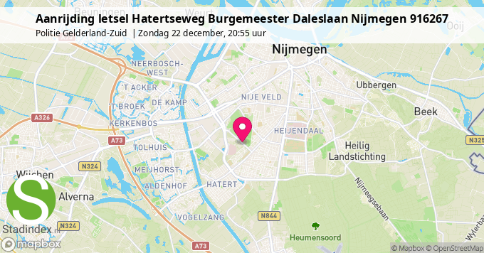 Aanrijding letsel Hatertseweg Burgemeester Daleslaan Nijmegen 916267