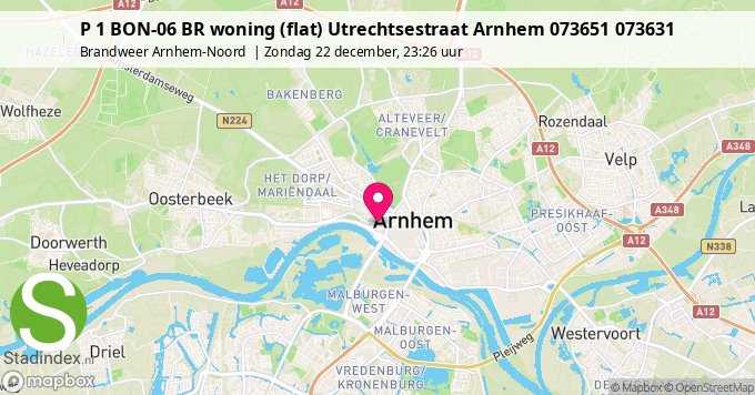 P 1 BON-06 BR woning (flat) Utrechtsestraat Arnhem 073651 073631