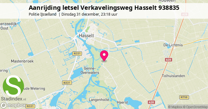 Aanrijding letsel Verkavelingsweg Hasselt 938835