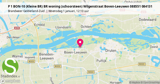 P 1 BON-10 (Kleine BR) BR woning (schoorsteen) Wilgenstraat Boven-Leeuwen 088551 084131