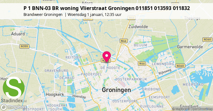 P 1 BNN-03 BR woning Vlierstraat Groningen 011851 013593 011832